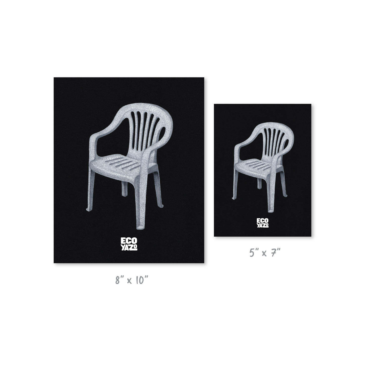 Silla Monobloc Print