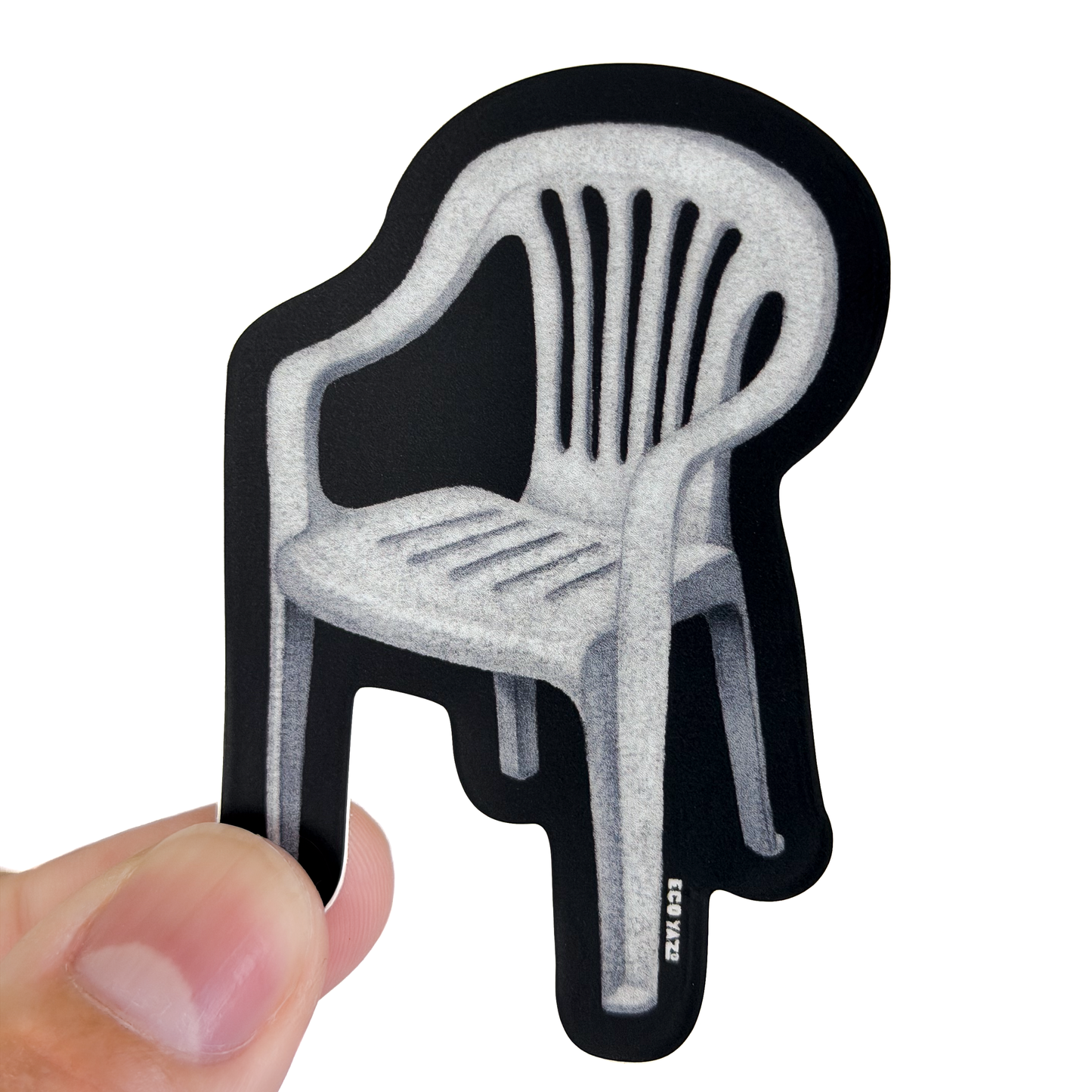 Silla Monobloc Sticker