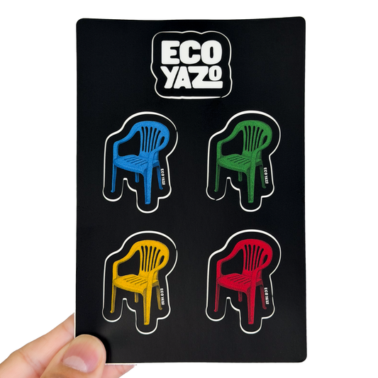 Juego De Sillas Mini Stickers