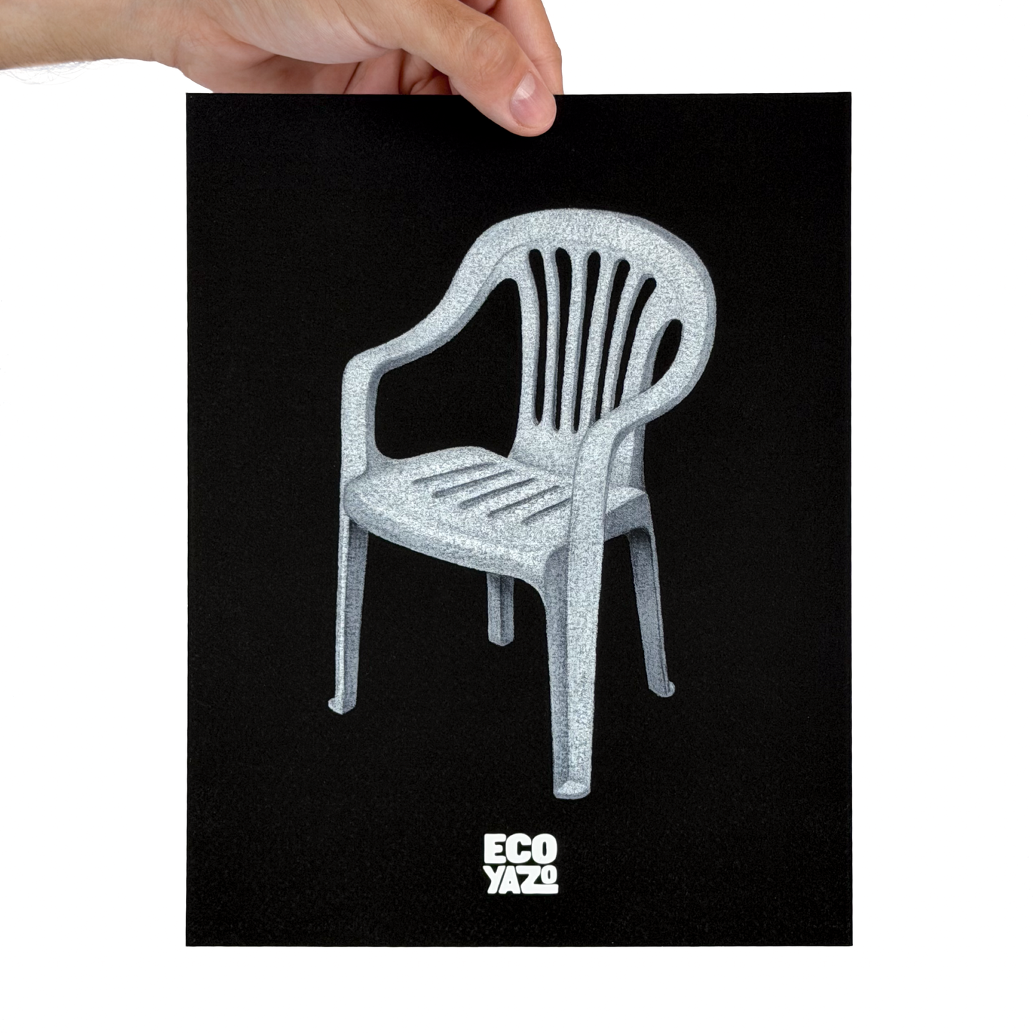 Silla Monobloc Print