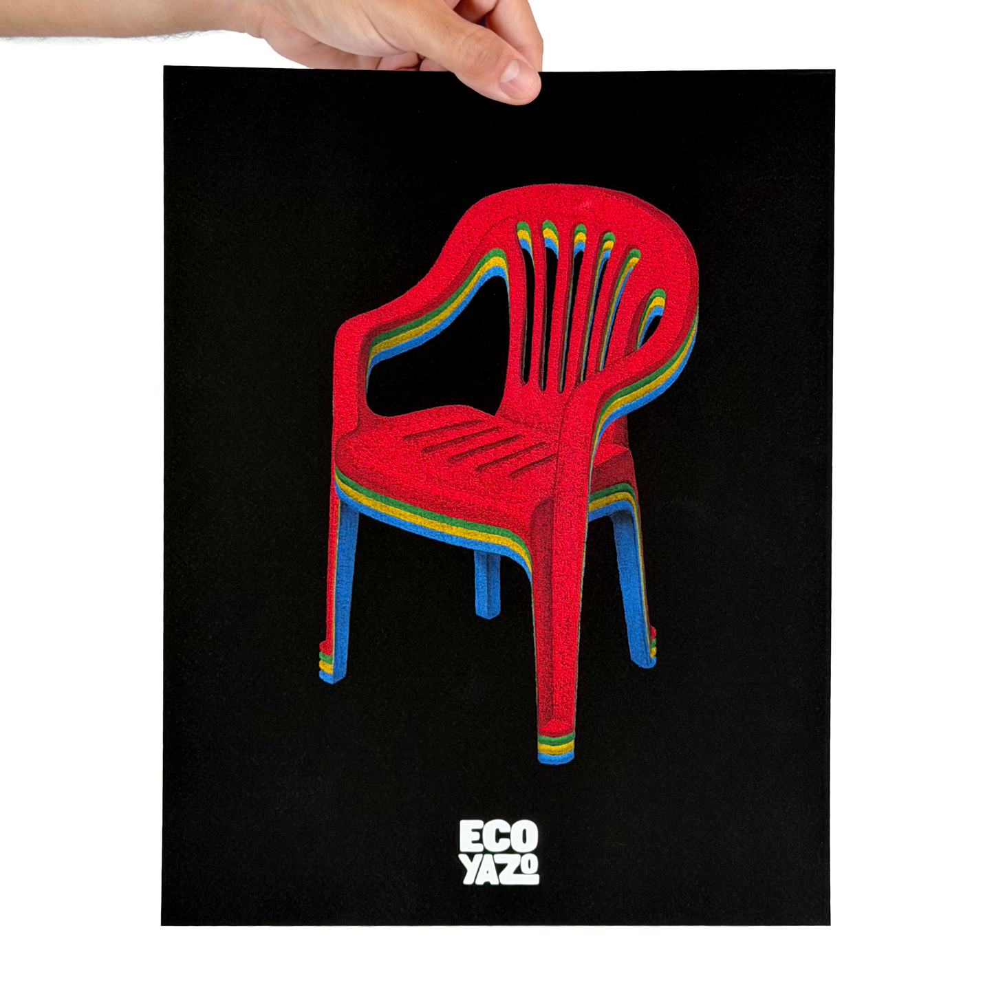 Pila De Sillas Print