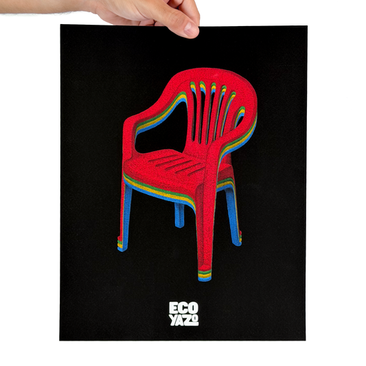 Pila De Sillas Print
