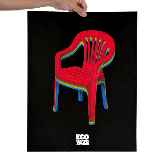 Pila De Sillas Print